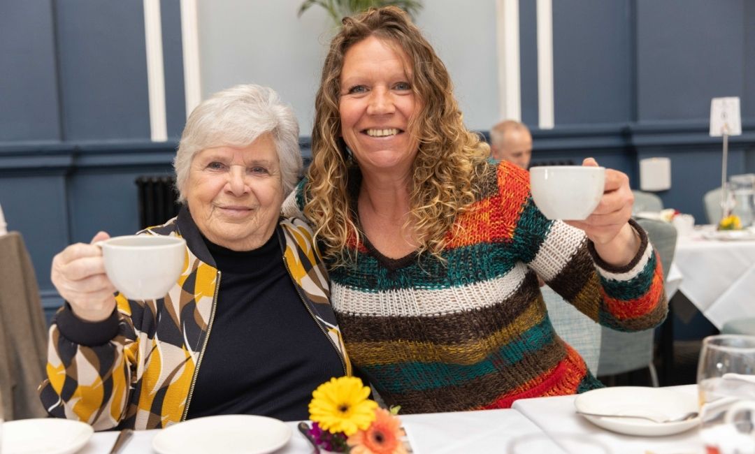 Together Co service users at community event